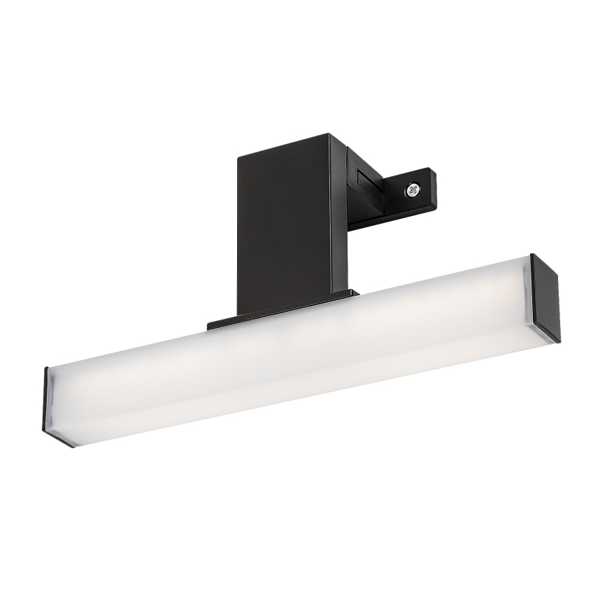 Rabalux - Éclairage LED pour miroir de salle de bains, 4 W, 230 V, IP44, 20 cm, noir