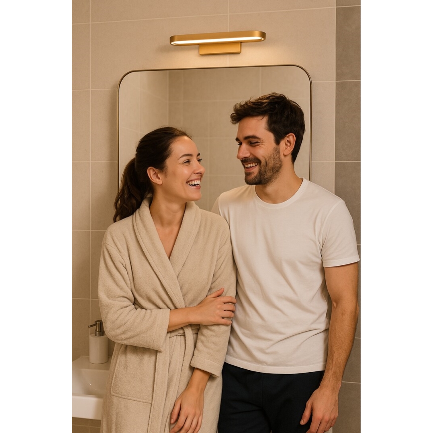 Rabalux - Éclairage LED pour miroir de salle de bains, 15 W/230 V, IP44, 40 cm