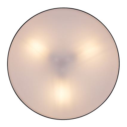 Rabalux - Plafonnier d'extérieur 3xE27/9W/230V Ø 39 cm IP43 noir