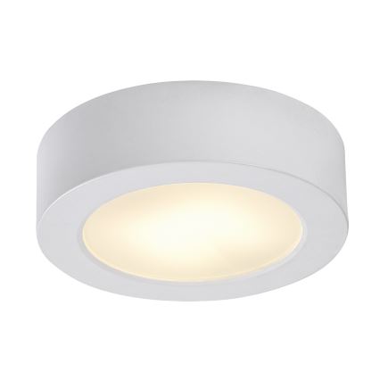 Rabalux - Plafonnier LED pour salle de bains, 7 W, 230 V, Ø 12 cm, IP44, blanc