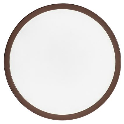 Rabalux - Plafonnier de salle de bains LED 18W/230V 3000/4000/6000K Ø 29 cm IP44 marron