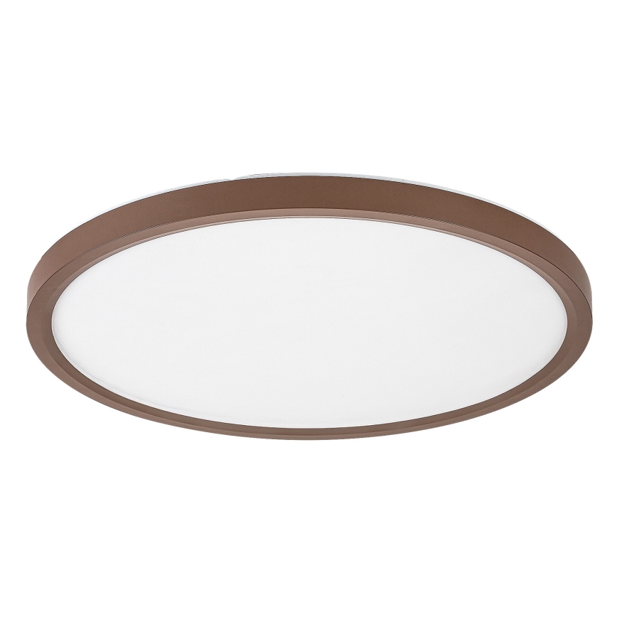Rabalux - Plafonnier LED pour salle de bains LED/24W/230V 3000/4000/6000K Ø 40 cm IP44 brun