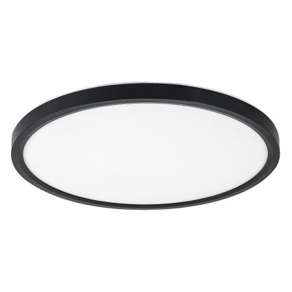 Rabalux - Plafonnier LED pour salle de bains LED/24W/230V 3000/4000/6000K Ø 40 cm IP44 noir