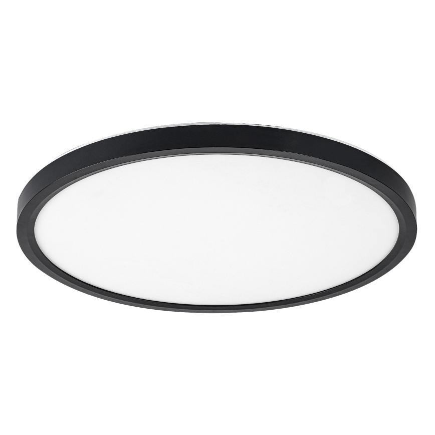 Rabalux - Plafonnier LED pour salle de bains LED/24W/230V 3000/4000/6000K Ø 40 cm IP44 noir