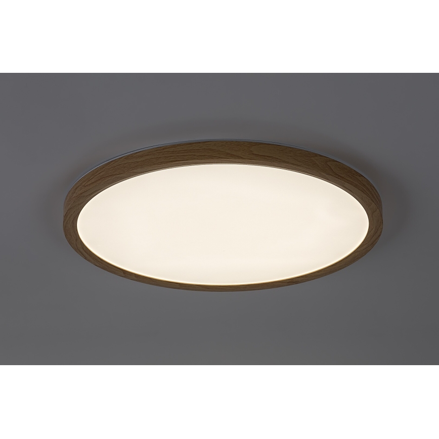 Rabalux - Plafonnier LED pour salle de bains, 24 W, 230 V, 3000/4000/6000 K, Ø 40 cm, IP44, beige