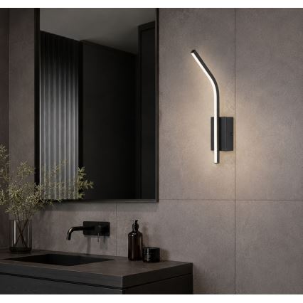 Rabalux - LED Applique murale pour salle de bains LED/10W/230V 4000K IP44 noire