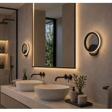 Rabalux - applique murale LED pour salle de bains LED/8W/230V IP44 anthracite