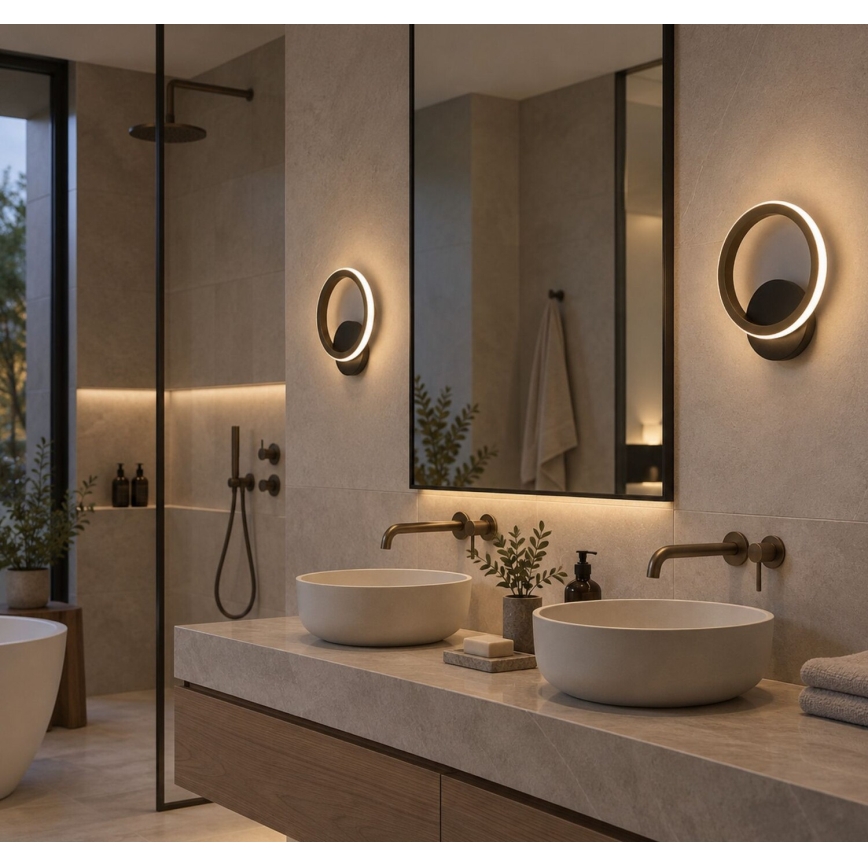 Rabalux - Applique LED pour salle de bains LED/8W/230V IP44 dorée