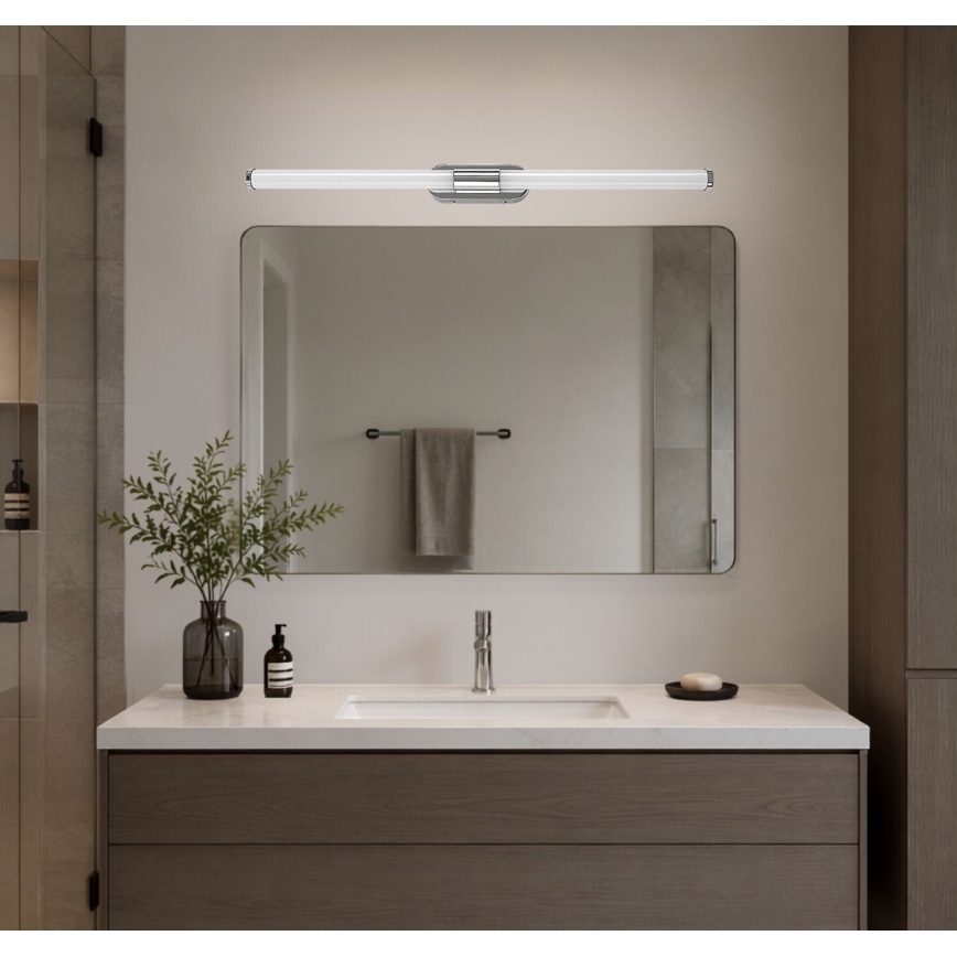 Rabalux - Éclairage pour miroir de salle de bains LED/8W/230V IP44 60 cm chrome brillant