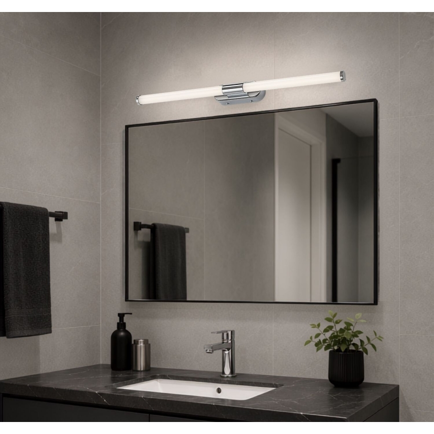Rabalux - Éclairage pour miroir de salle de bains LED/8W/230V IP44 60 cm chrome brillant