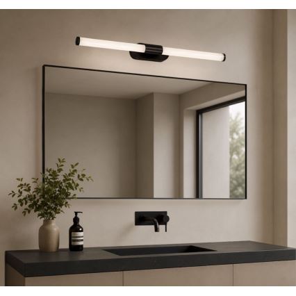Rabalux - Éclairage miroir pour salle de bains à LED 8 W 230 V IP44 60 cm noir
