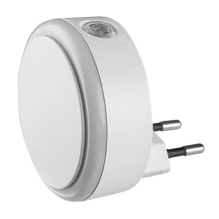 Rabalux - Veilleuse à brancher avec détecteur de crépuscule LED/0,3W/230V 3000K
