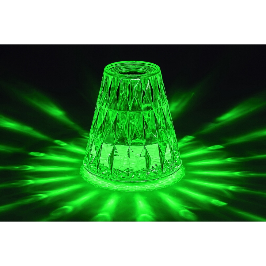 Rabalux - Lampe de table RGB à intensité variable rechargeable LED/2W/5V 3000K