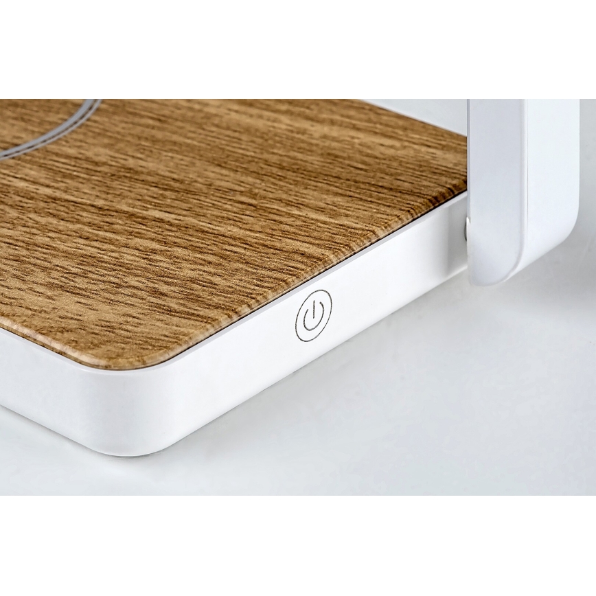 Rabalux - Lampe de table à intensité variable avec chargeur sans fil LED/4W/5V 3000K