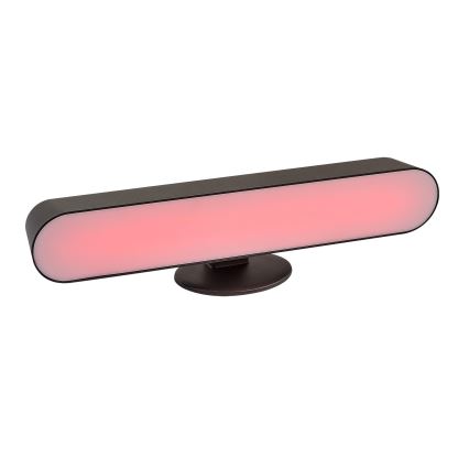 Rabalux - Lampe de table LED RGB à intensité variable rechargeable LED/3W/5V noir + télécommande