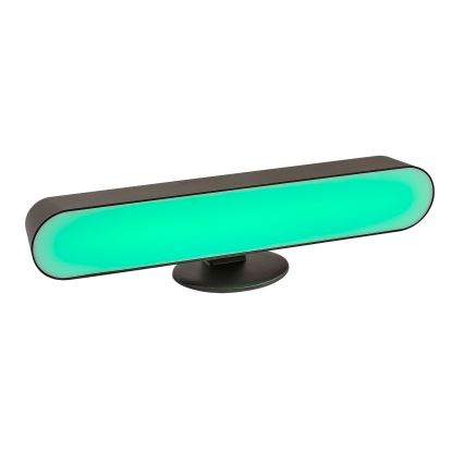 Rabalux - Lampe de table LED RGB à intensité variable rechargeable LED/3W/5V noir + télécommande