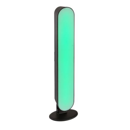 Rabalux - Lampe de table LED RGB à intensité variable rechargeable LED/3W/5V noir + télécommande