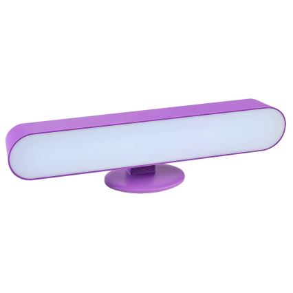 Rabalux - Lampe de table  LED RGB à intensité variable LED/3W/5V violet + télécommande