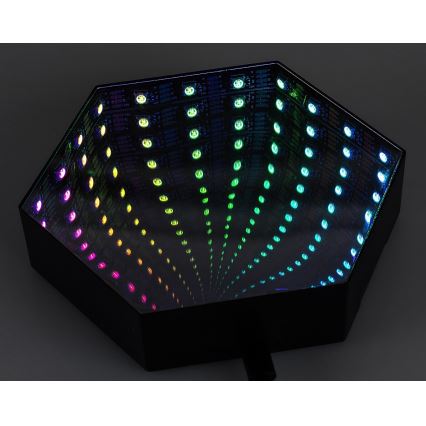 Rabalux - Lampe de table RGB à intensité variable LED/1W/5V + Télécommande