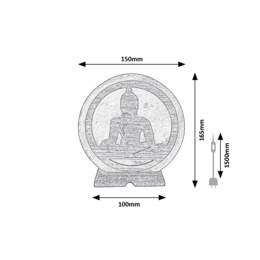 Rabalux - Lampe de sel 1xE14/15W/230V