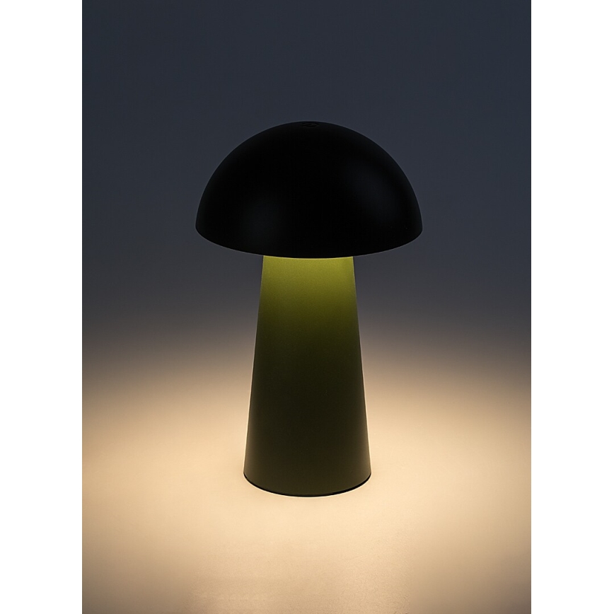 Rabalux - Lampe d'extérieur tactile LED, rechargeable et dimmable LED/1,5W/5V IP44 1200 mAh USB verte