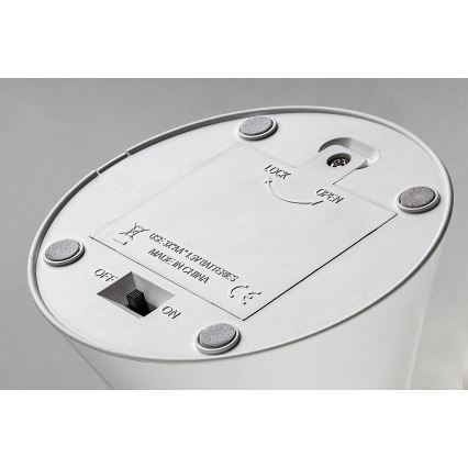 Rabalux - Lampe décorative LED RGB en forme de cœur, 0,8 W, 3xAA