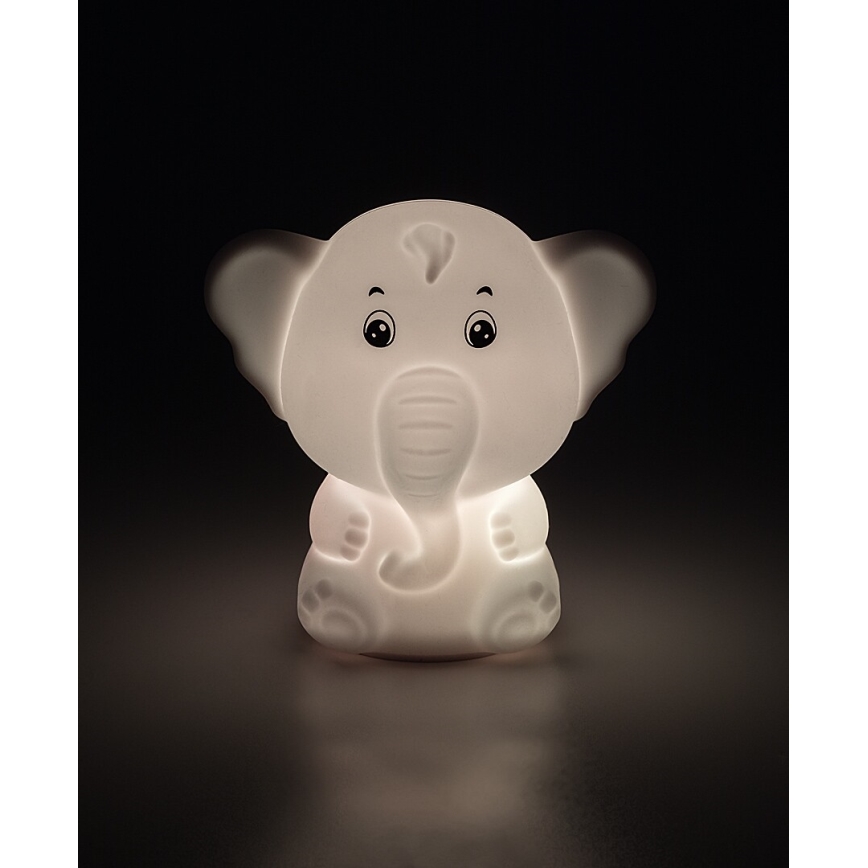 Rabalux - Veilleuse tactile LED RGB LED/0,05W/1xCR2032 éléphant