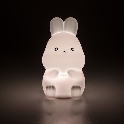 Rabalux - LED RGB Veilleuse tactile LED/0,05W/1xCR2032 lapin