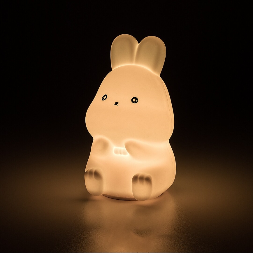 Rabalux - LED RGB Veilleuse tactile LED/0,05W/1xCR2032 lapin