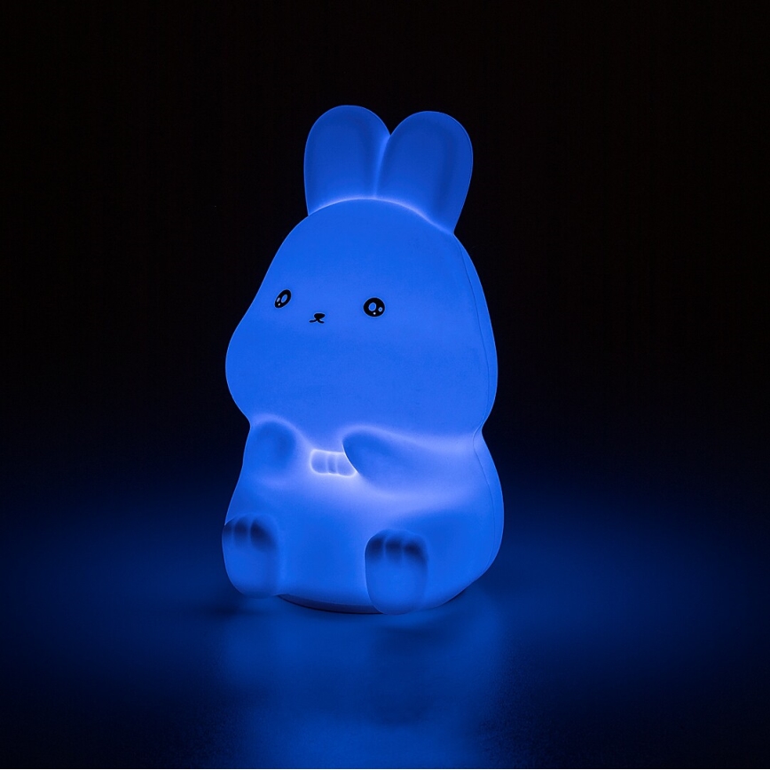 Rabalux - LED RGB Veilleuse tactile LED/0,05W/1xCR2032 lapin