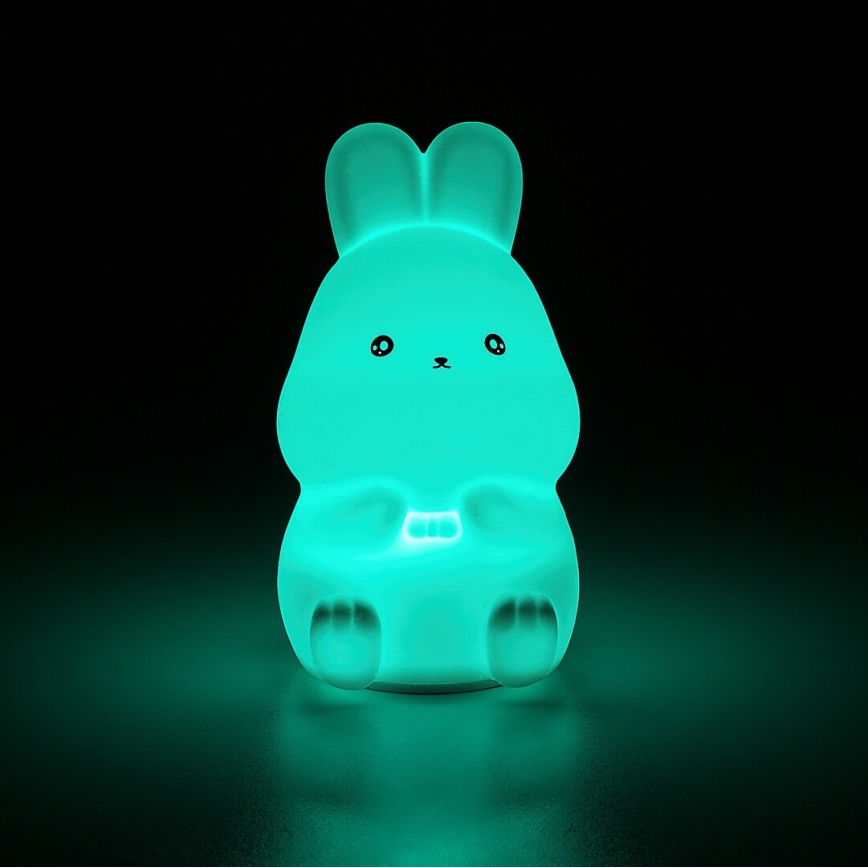 Rabalux - LED RGB Veilleuse tactile LED/0,05W/1xCR2032 lapin