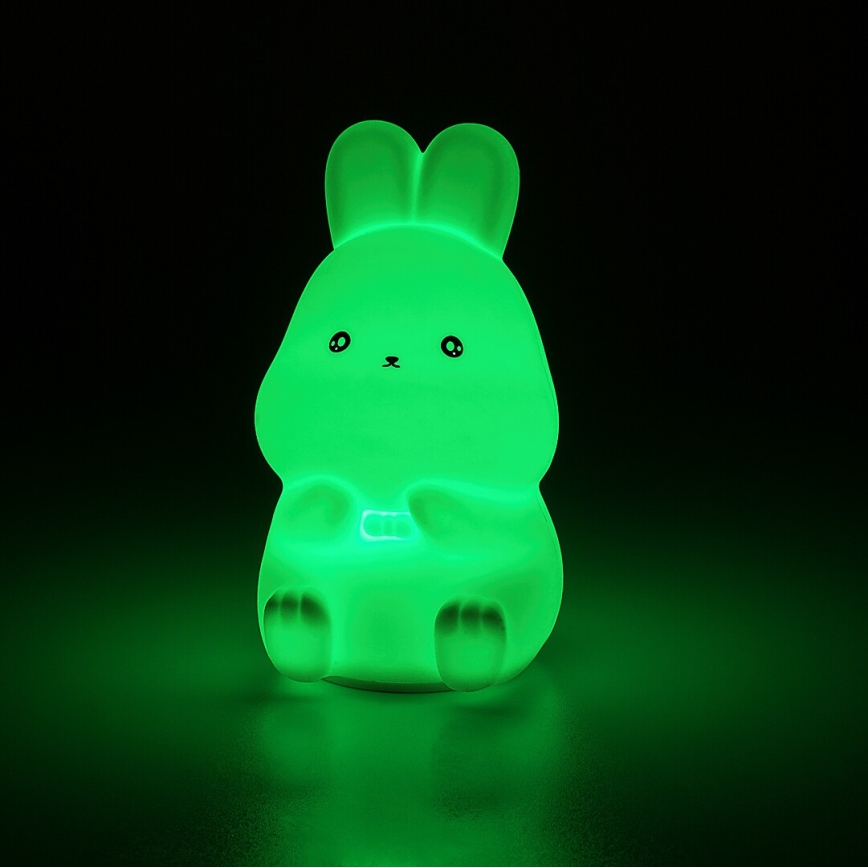 Rabalux - LED RGB Veilleuse tactile LED/0,05W/1xCR2032 lapin