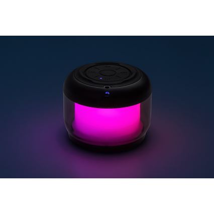 Rabalux - Lampe de table avec haut-parleur RGB/3W/3,7V 500mAh