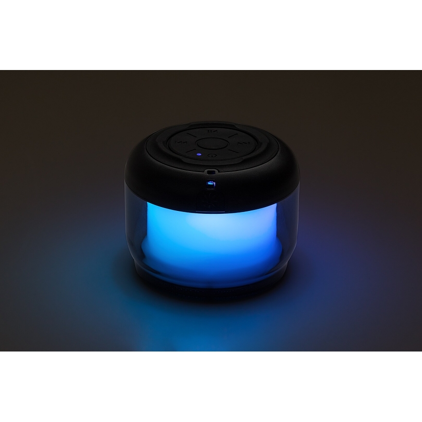 Rabalux - Lampe de table avec haut-parleur RGB/3W/3,7V 500mAh