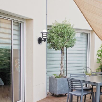 Rabalux 7679 - Applique murale extérieure avec détecteur DARRINGTON 1xE27/20W/230V IP44