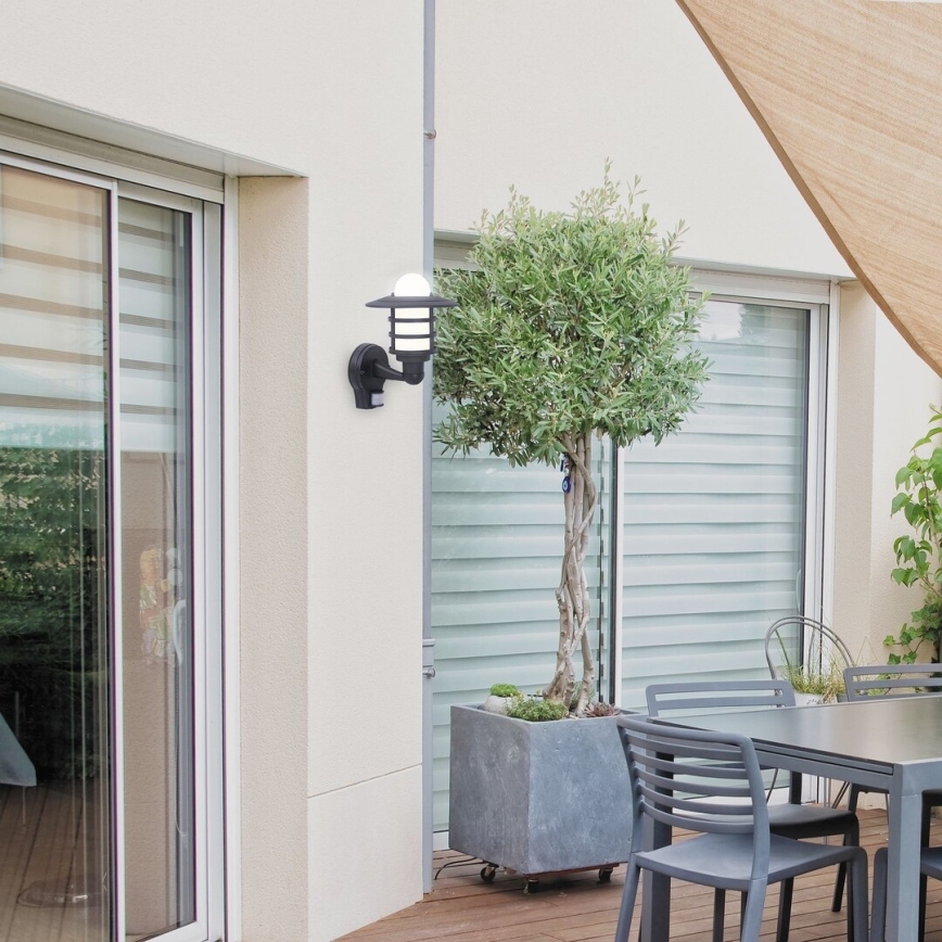Rabalux 7679 - Applique murale extérieure avec détecteur DARRINGTON 1xE27/20W/230V IP44