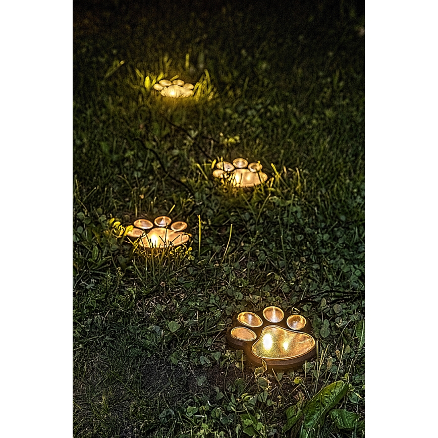 Rabalux - Applique solaire LED 4xLED/0,06W/1,2V IP44 600 mAh