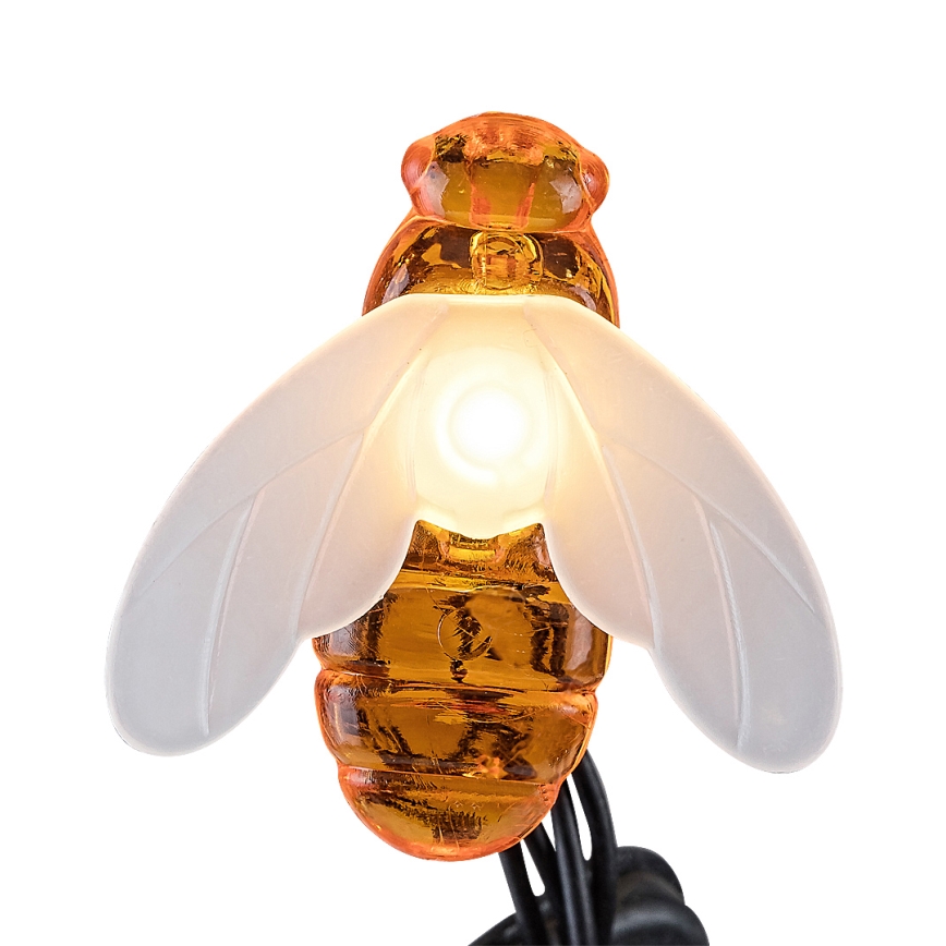 Rabalux - Guirlande solaire 20xLED/0,06W/1,2V IP44 600 mAh