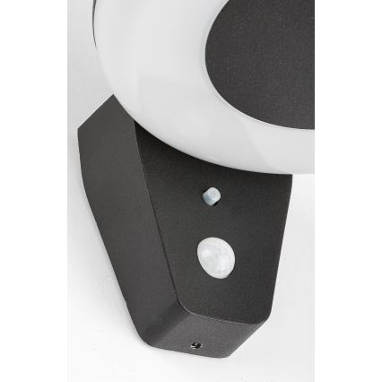 Rabalux - Éclairage solaire avec détecteur LED/4W/3,7V IP44 2200 mAh