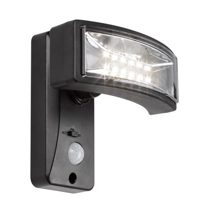 Rabalux - Éclairage solaire avec détecteur LED/2,4W/3,7V IP44 1200 mAh