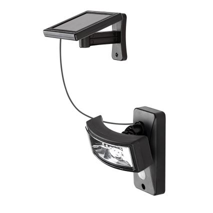 Rabalux - Éclairage solaire avec détecteur LED/2,4W/3,7V IP44 1200 mAh