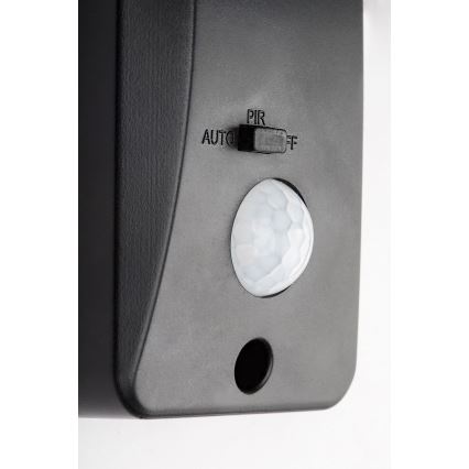 Rabalux - Éclairage solaire avec détecteur LED/2,4W/3,7V IP44 1200 mAh