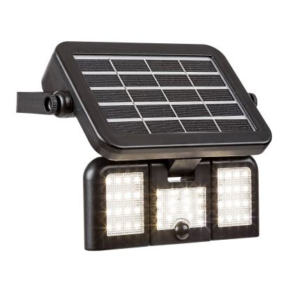 Rabalux - Projecteur solaire avec détecteur LED/9,6W/3,7V IP44