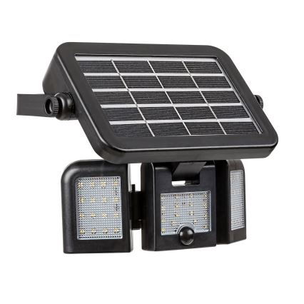 Rabalux - Projecteur solaire avec détecteur LED/9,6W/3,7V IP44