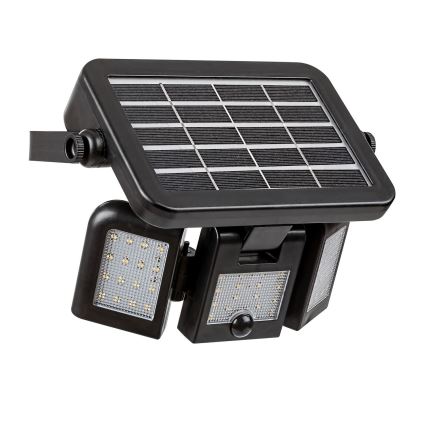 Rabalux - Projecteur solaire avec détecteur LED/9,6W/3,7V IP44