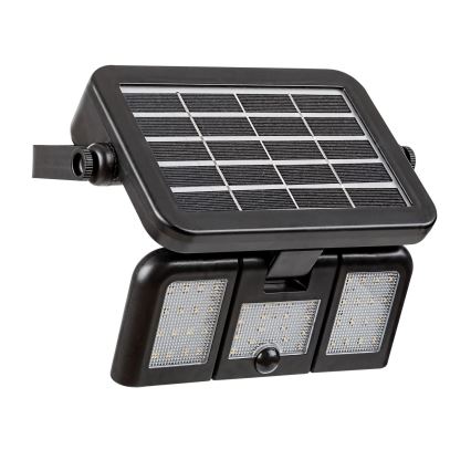 Rabalux - Projecteur solaire avec détecteur LED/9,6W/3,7V IP44