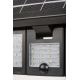 Rabalux - Projecteur solaire avec détecteur LED/9,6W/3,7V IP44
