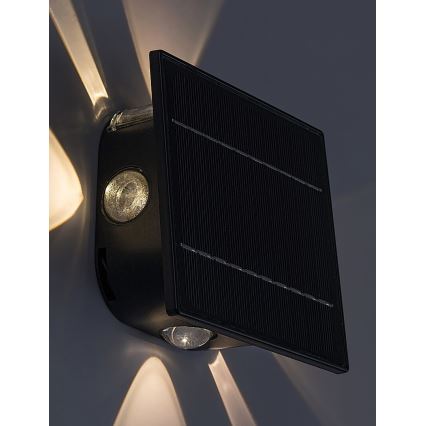 Rabalux - Applique murale solaire à intensité variable LED/0,5W/3,7V 3000K/6000K IP54