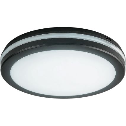 Rabalux - Plafonnier salle de bain LED/28W/230V 3000/4000/6500K IP54 noir