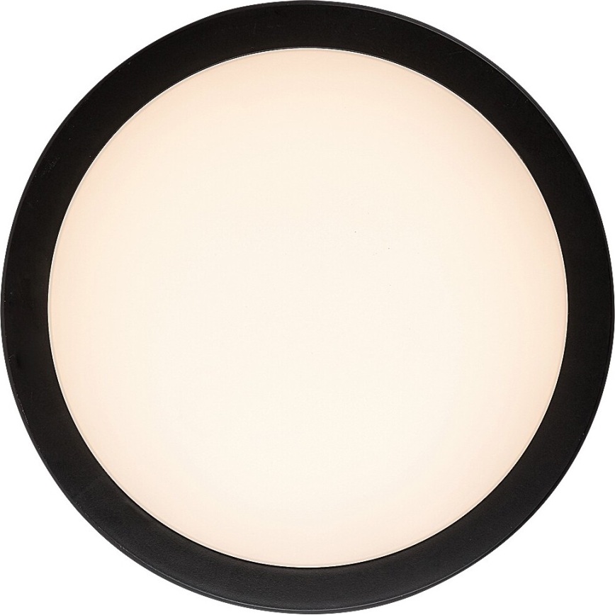 Rabalux - Plafonnier salle de bain LED/28W/230V 3000/4000/6500K IP54 noir